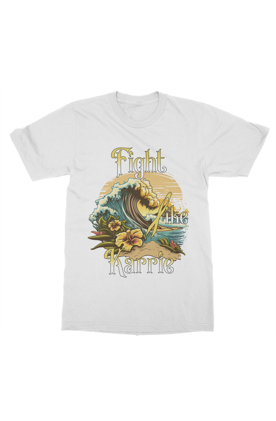 Fight Like Karrie Summer Design (Basic Unisex T-Shirt)