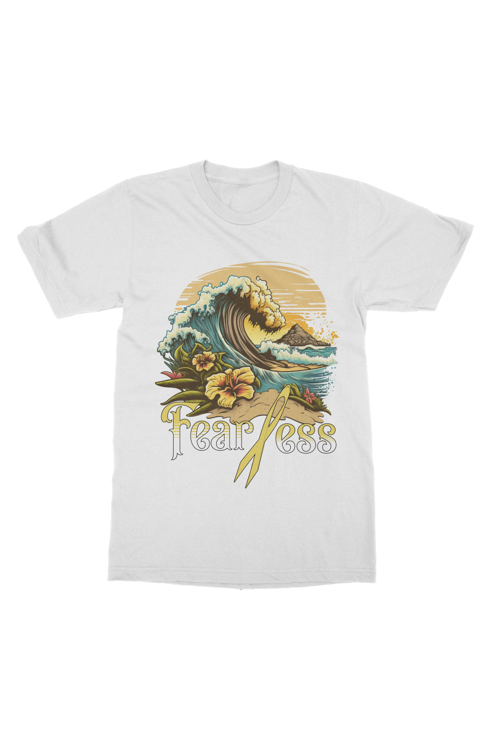 Fight Like Karrie "Fearless" Summer Design (Basic Unisex T-Shirt)