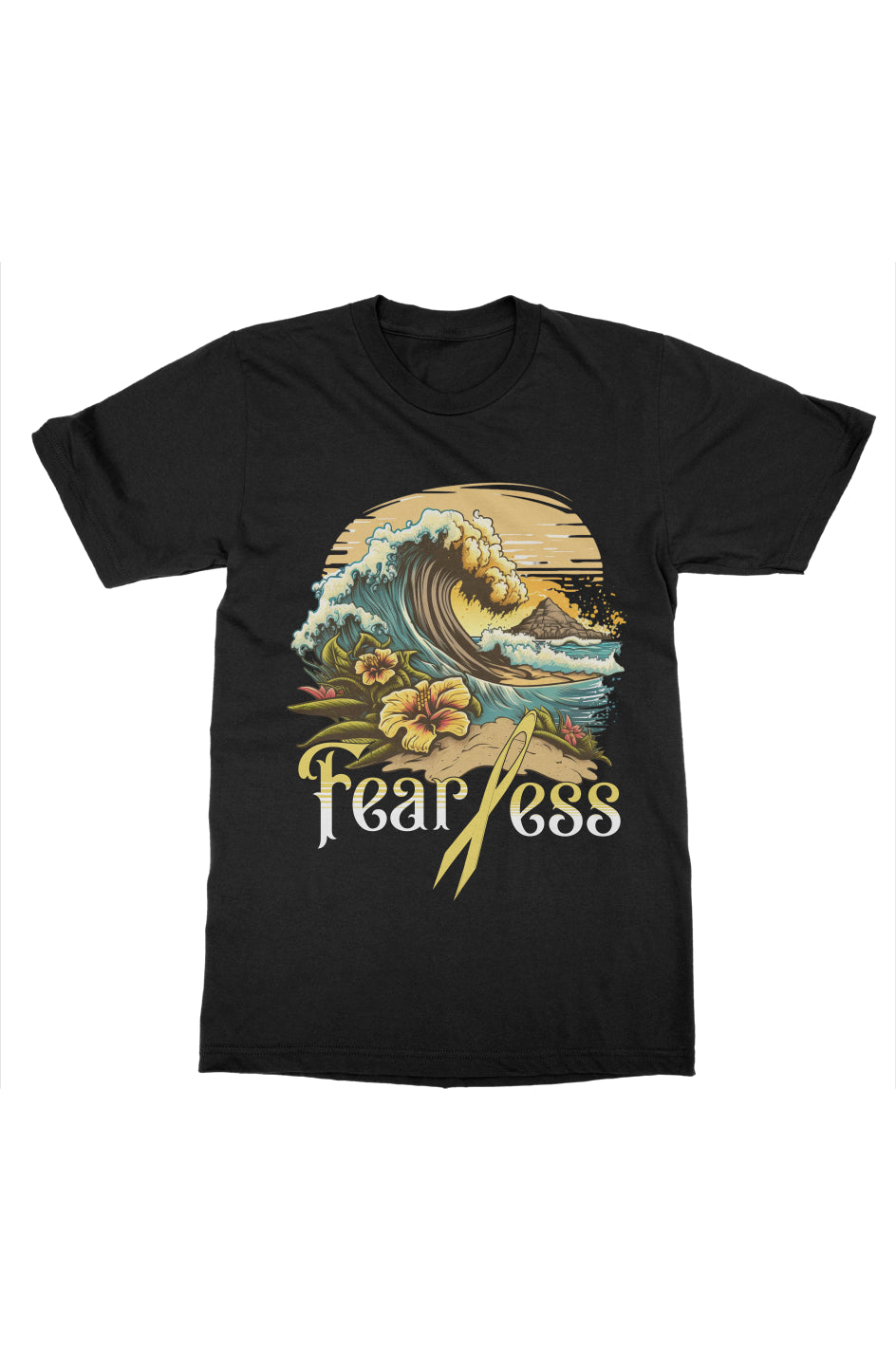 Fight Like Karrie "Fearless" Summer Design (Basic Unisex T-Shirt)