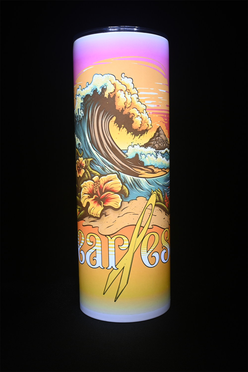 Fight Like Karrie "Fearless" 20oz Skinny Tumbler