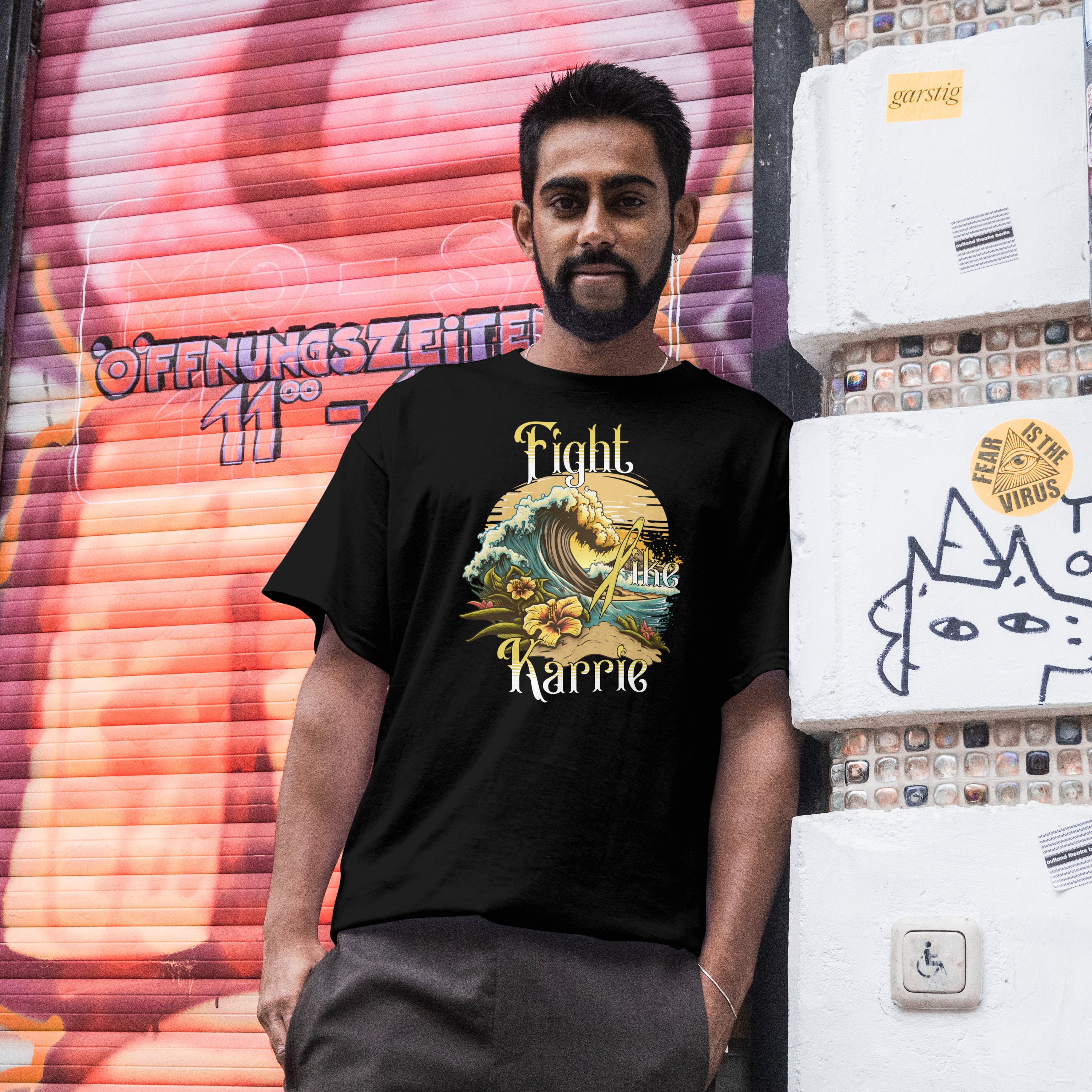 Fight Like Karrie Summer Design (Basic Unisex T-Shirt)