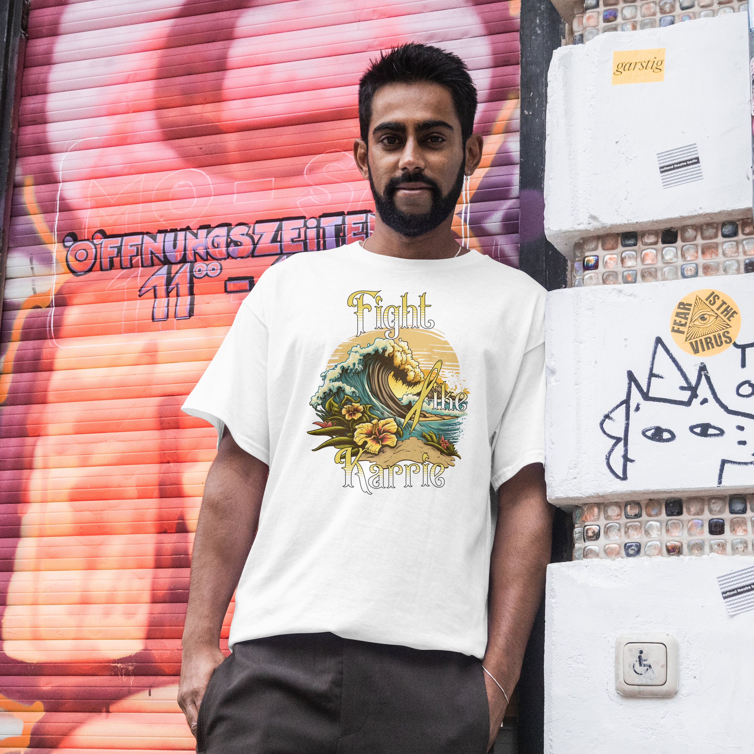 Fight Like Karrie Summer Design (Basic Unisex T-Shirt)