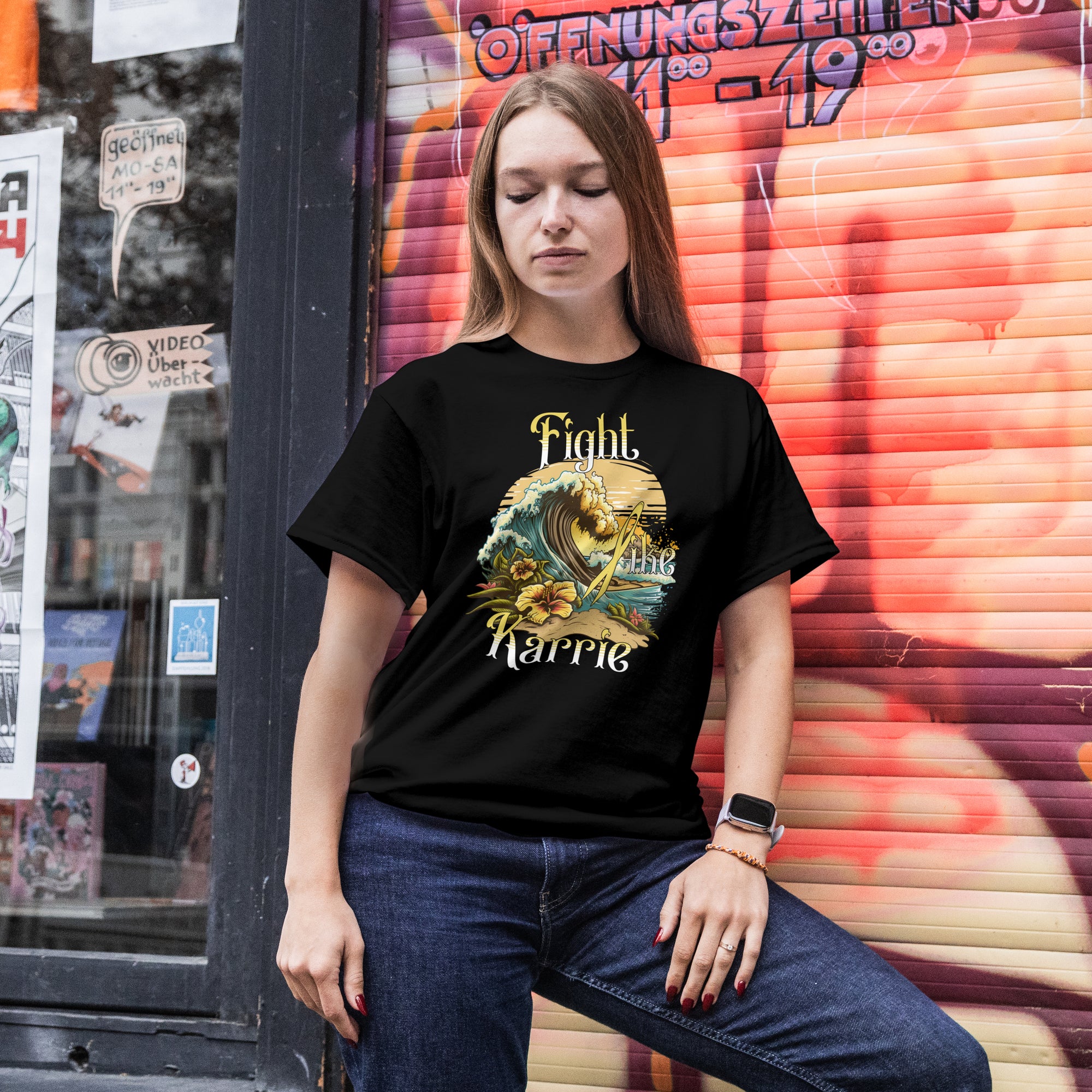 Fight Like Karrie Summer Design (Basic Unisex T-Shirt)